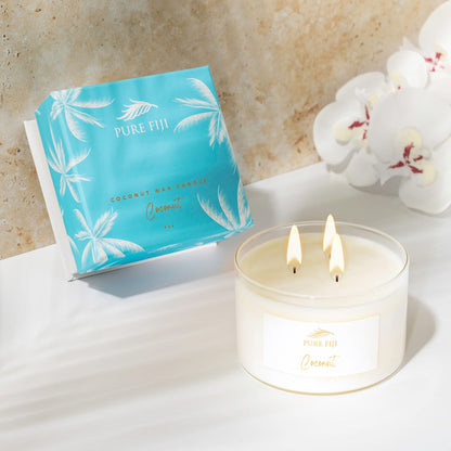 Pure Fiji Palm Collection Coconut Wax Candle